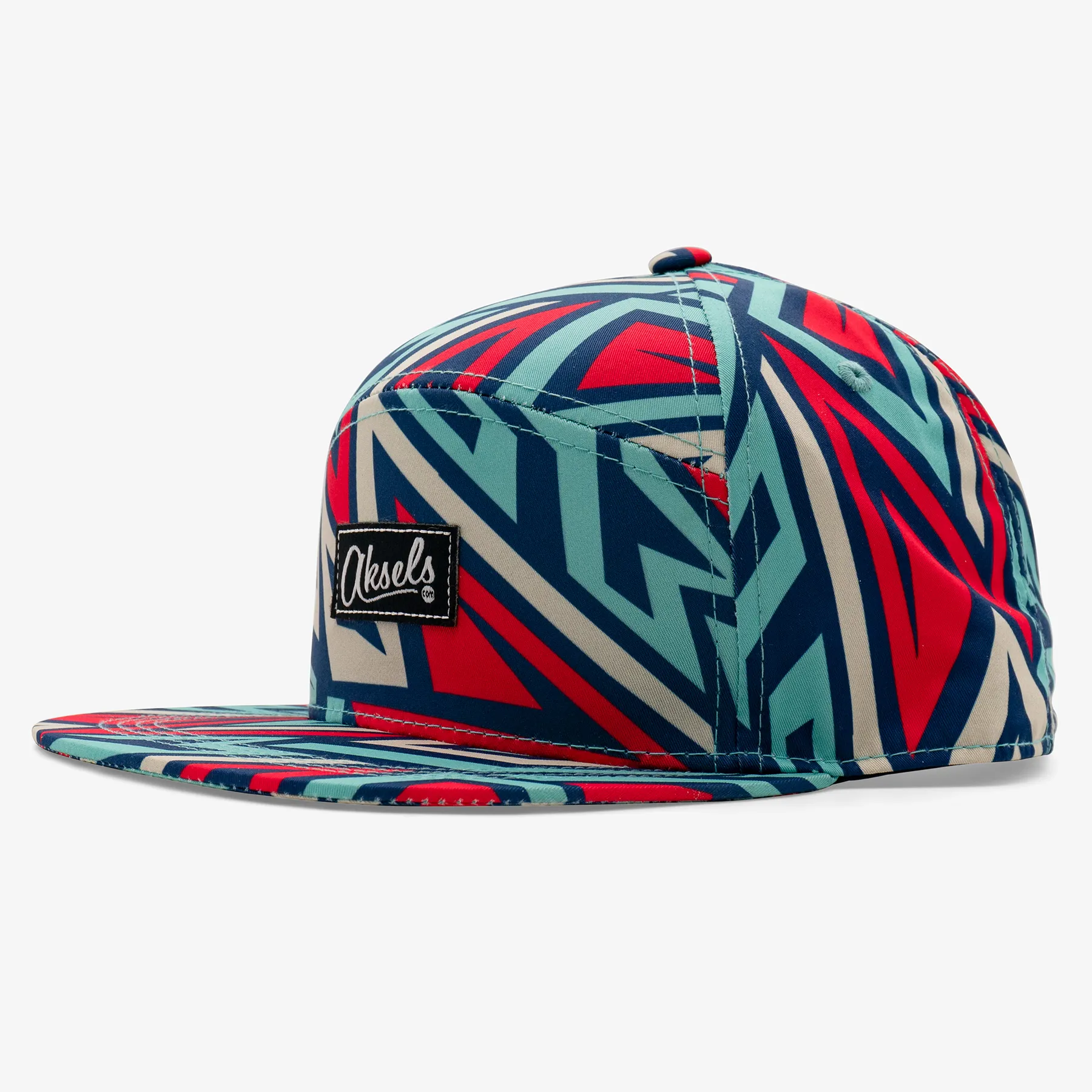 Abstract Zig Zag Camper Hat