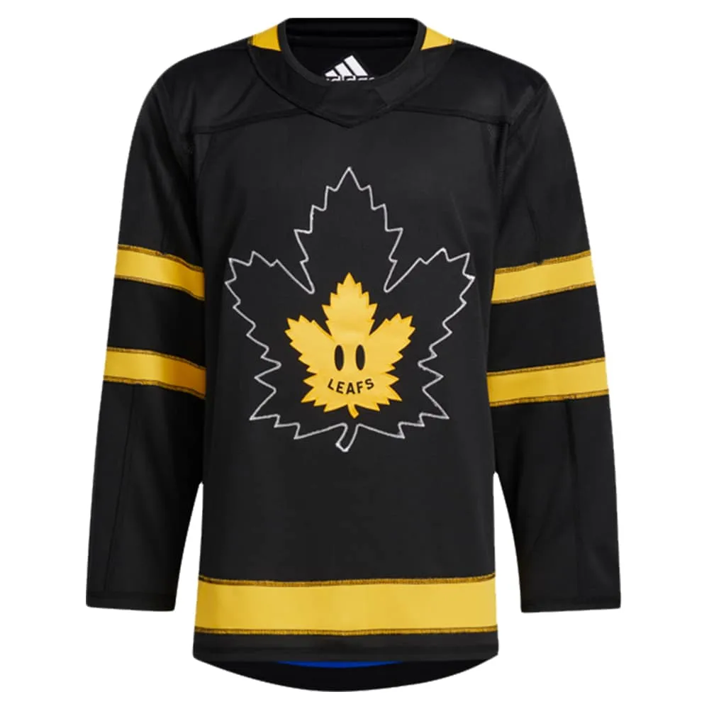 adidas Authentic Toronto Maple Leafs x drew house Alternate Blank Jersey - Black