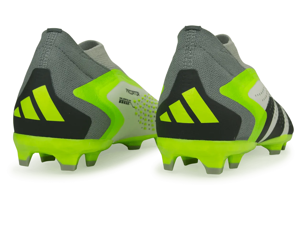 adidas Kids Predator Acccuracy  FG White/Lucid Lemon