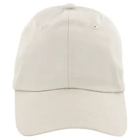 AHEAD Bone Chino Solid Velcro Cap