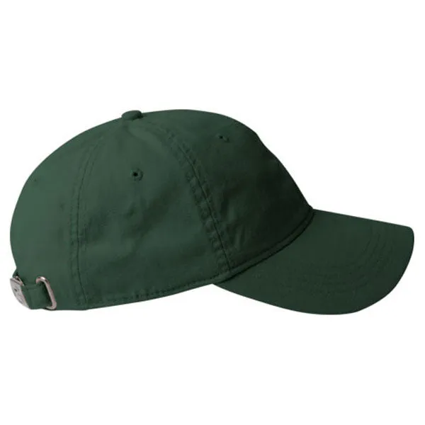 AHEAD Bottle Green Sandblasted Canvas Cap