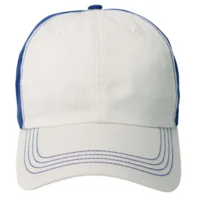 AHEAD Chalk/University Tour Blue Collegiate Washed 2-Tone Cap