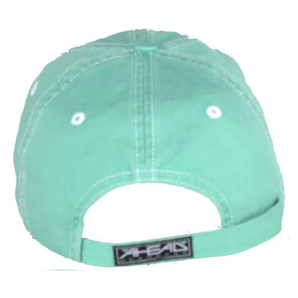 AHEAD Mint/White Pigment Dyed Contrast Mesh Cap