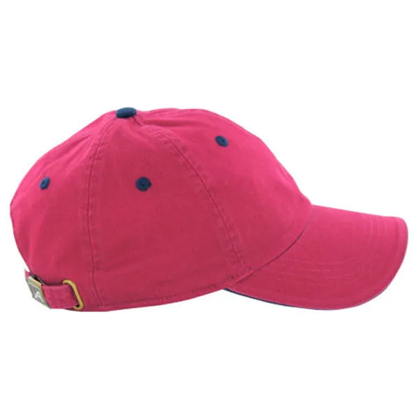 AHEAD Red/Navy Classic Cut Sandwich Brim Cap