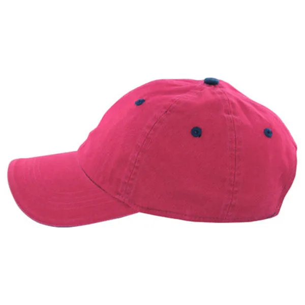 AHEAD Red/Navy Classic Cut Sandwich Brim Cap