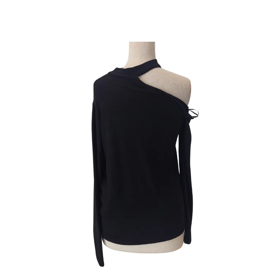 AMISU Black Knit Top | Brand new |