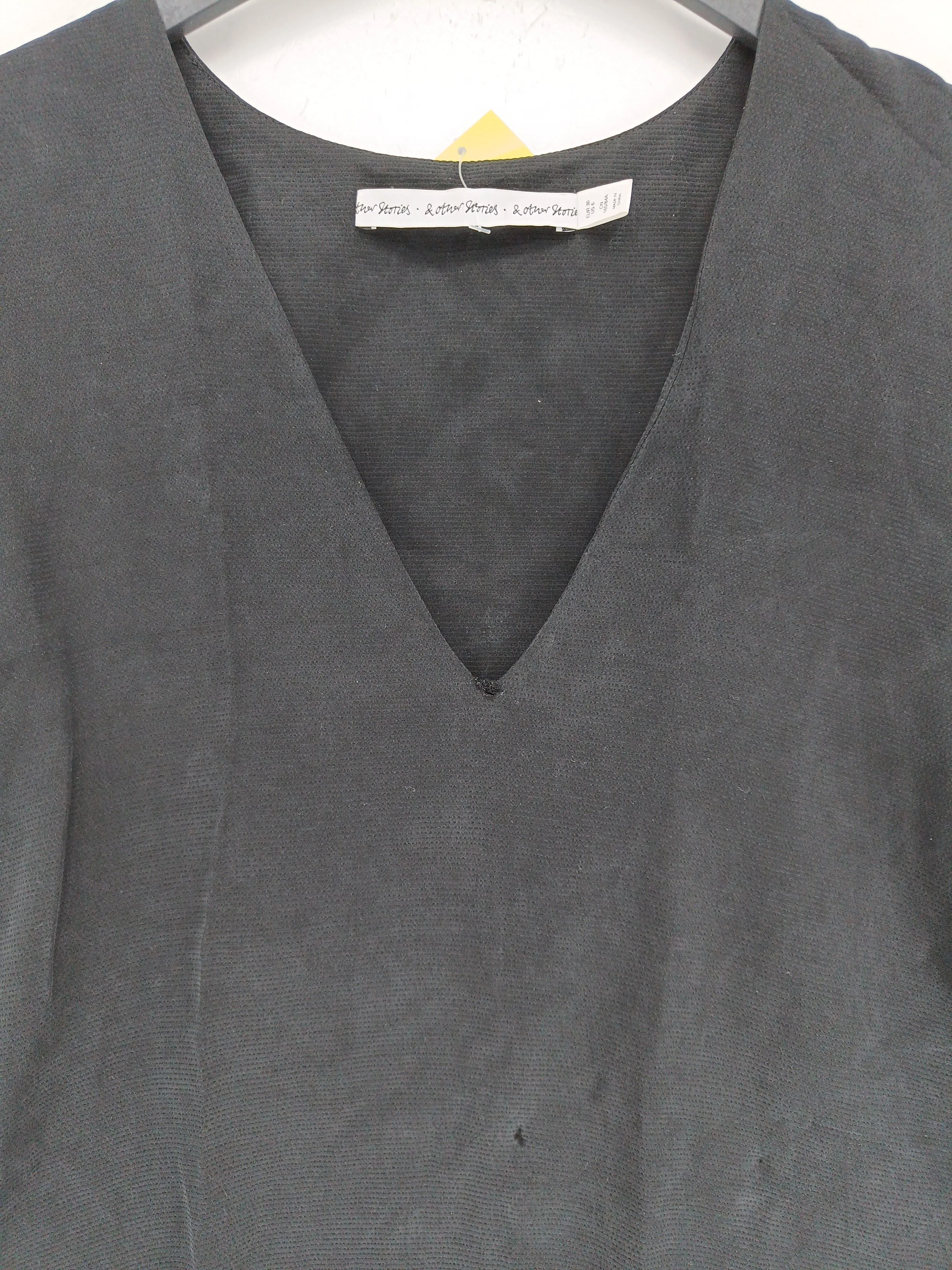 & Other Stories Women's Blouse Black Other with Viscose