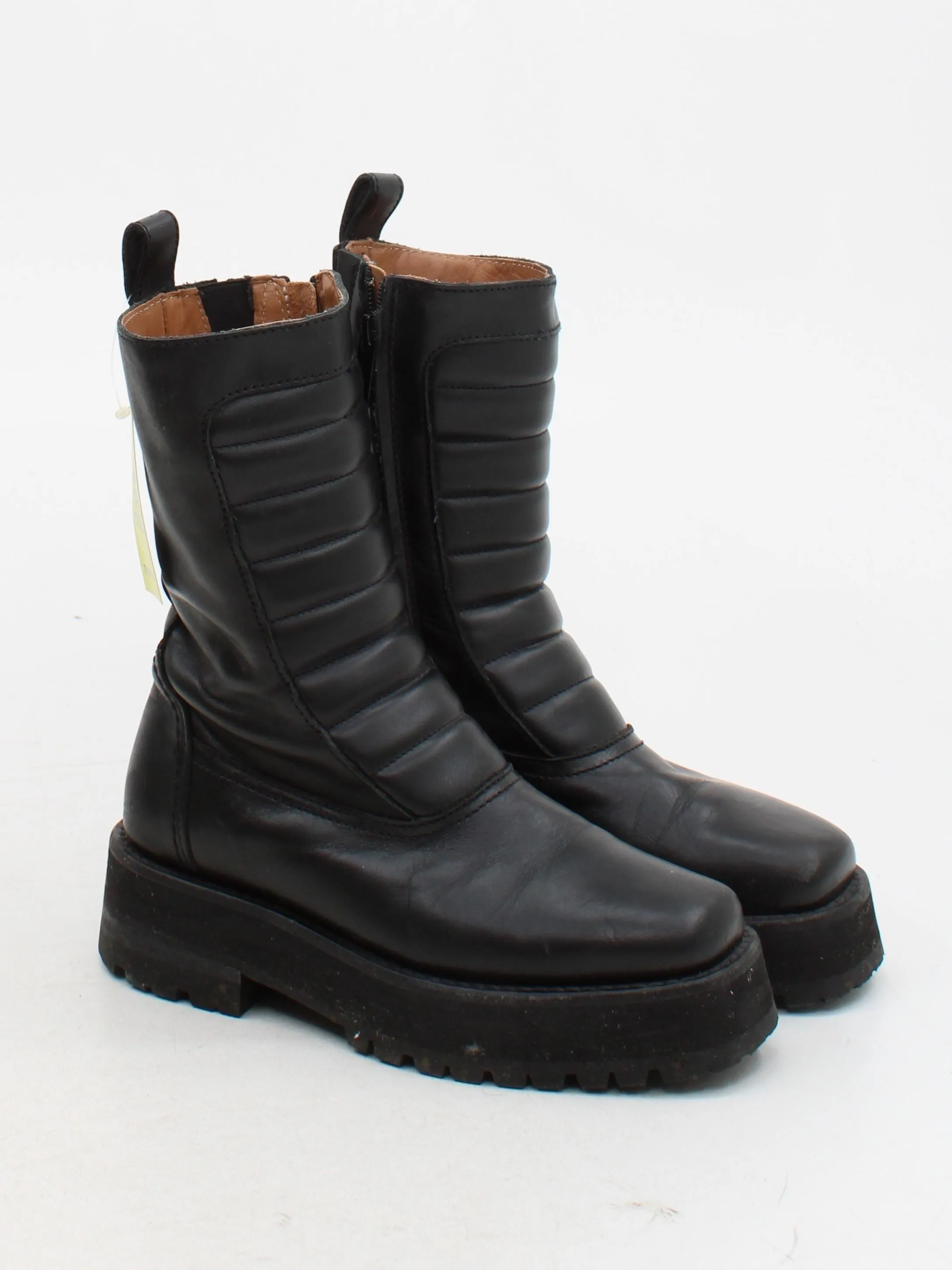 & Other Stories Women's Boots UK 4 Black 100% Other