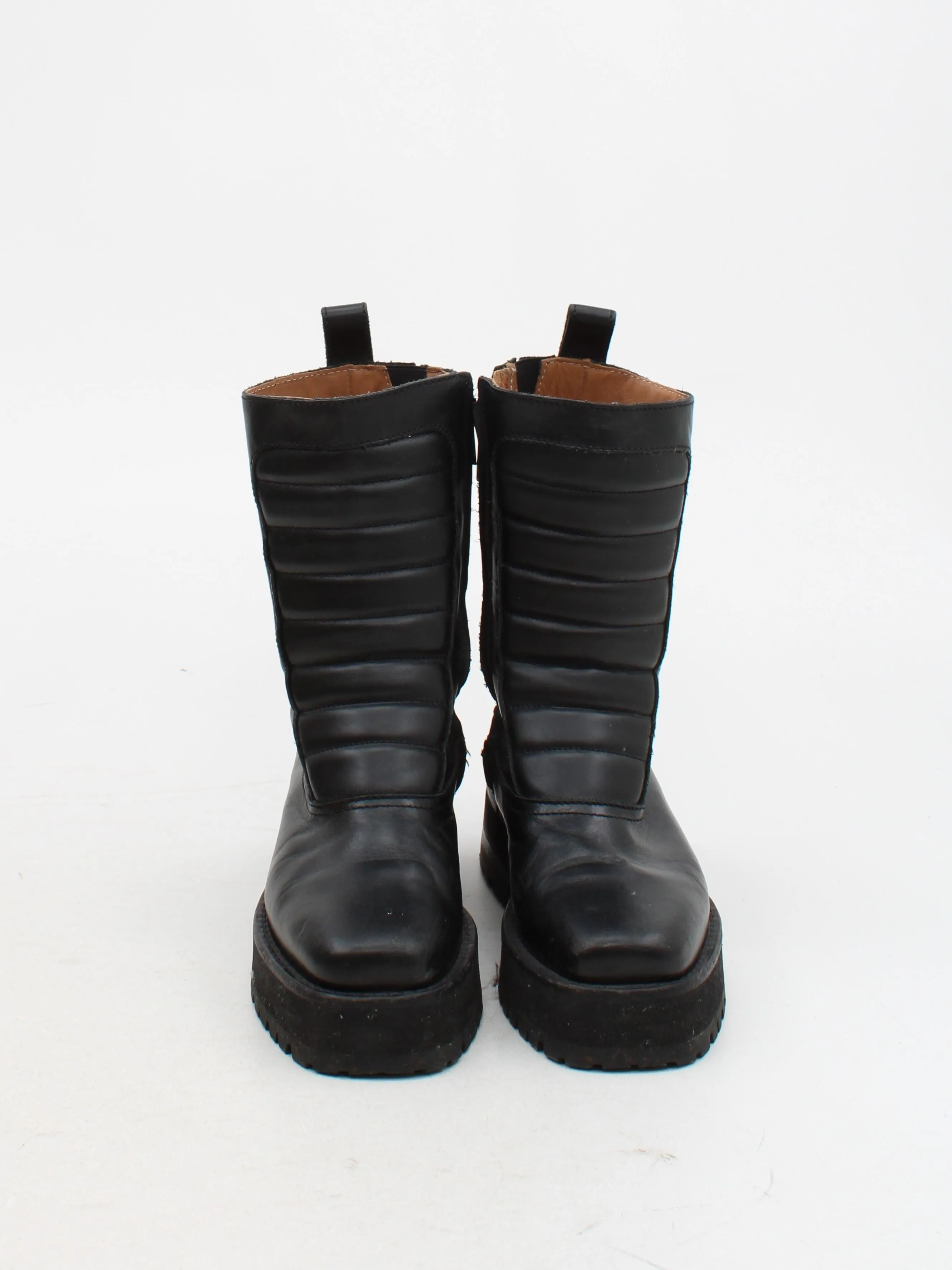 & Other Stories Women's Boots UK 4 Black 100% Other