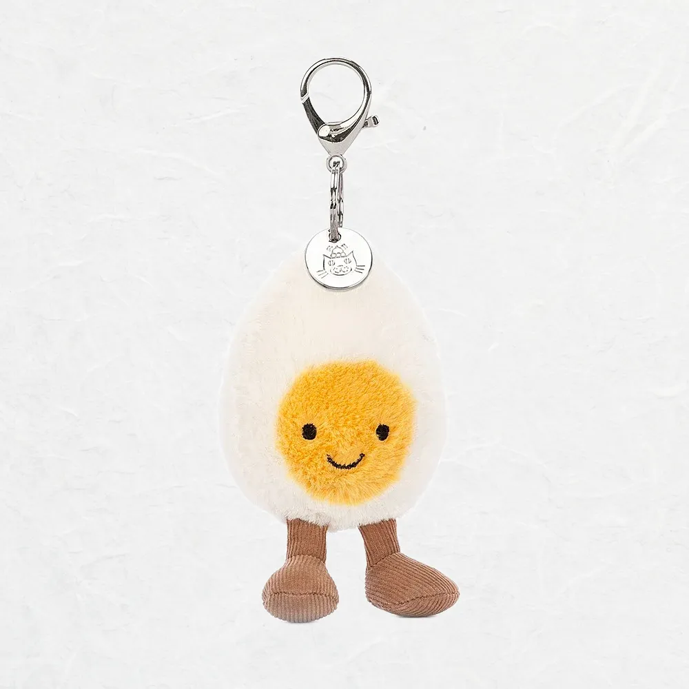 Amuseable Happy Boiled Egg Bag Charm