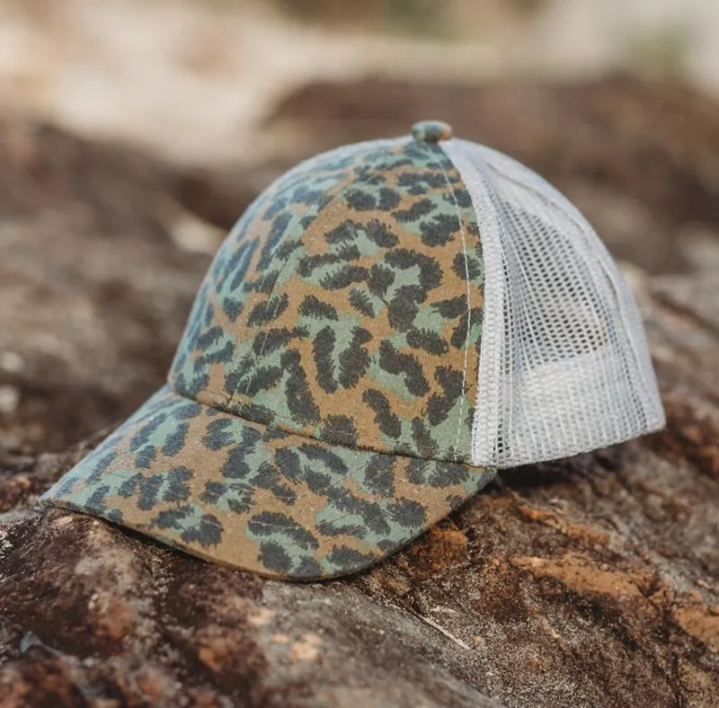 ArchNOllie Dirty Leopard Cap