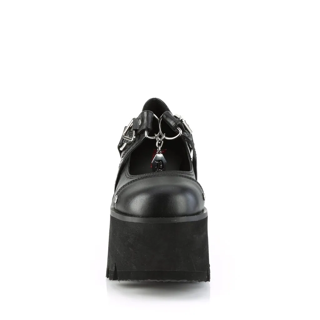 Ashes-33 3-1/2" Chunky Mary Jane Platform Shoe