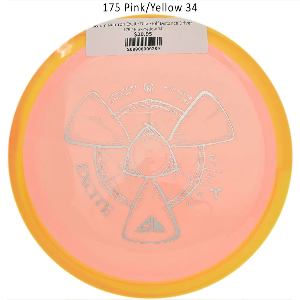 Axiom Neutron Excite Disc Golf Distance Driver