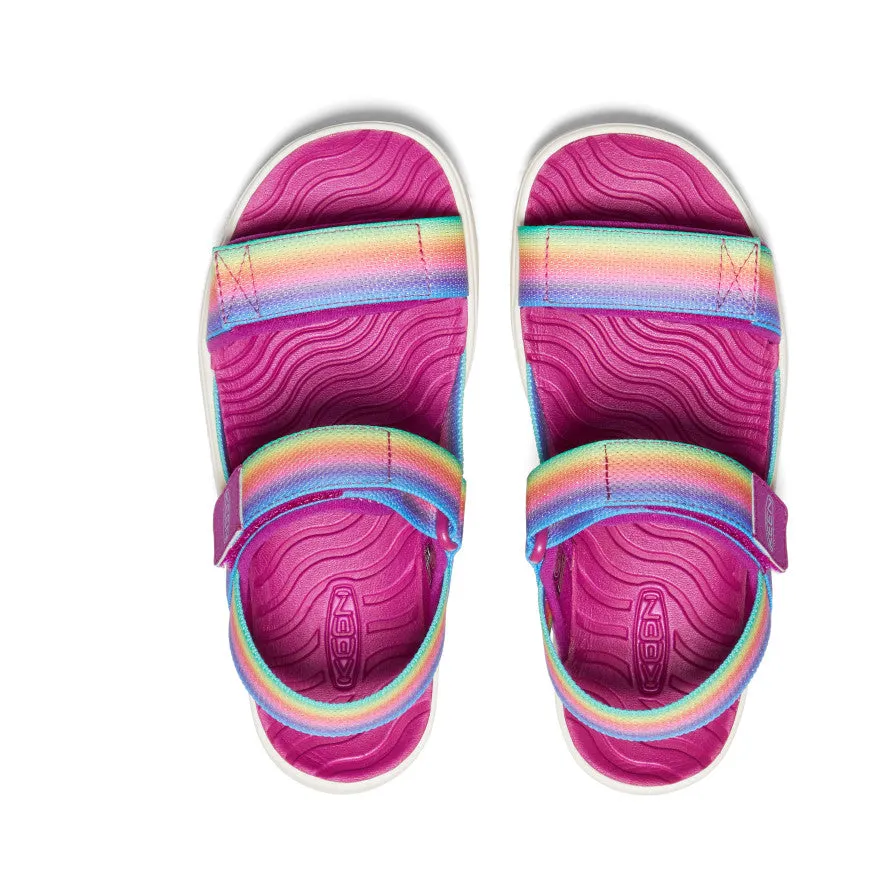 Big Kids' Elle Backstrap  |  Rainbow/Festival Fuchsia