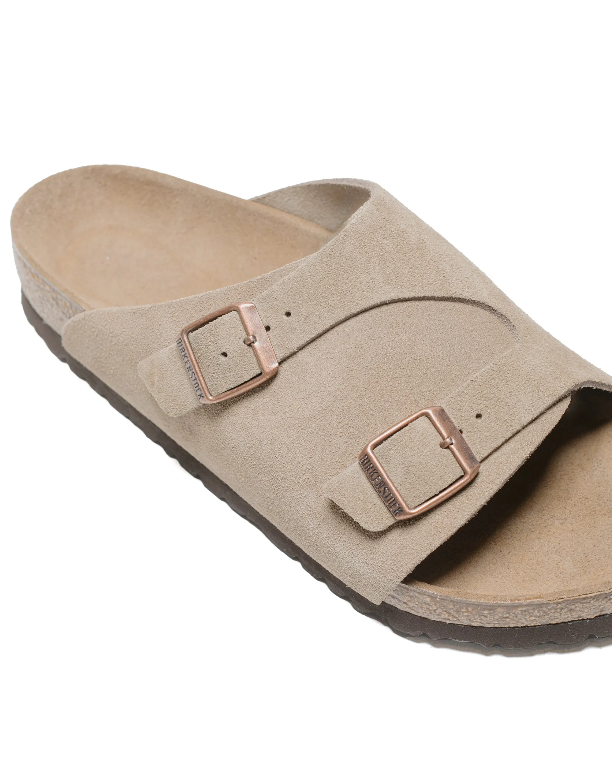 Birkenstock Zurich Suede Taupe (Narrow)