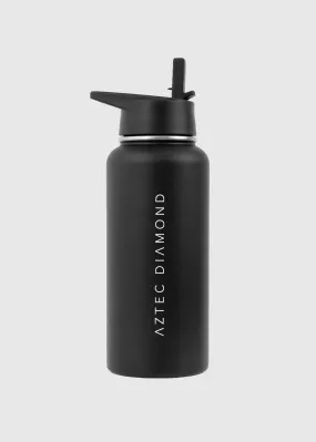 Black Thermal Water Bottle