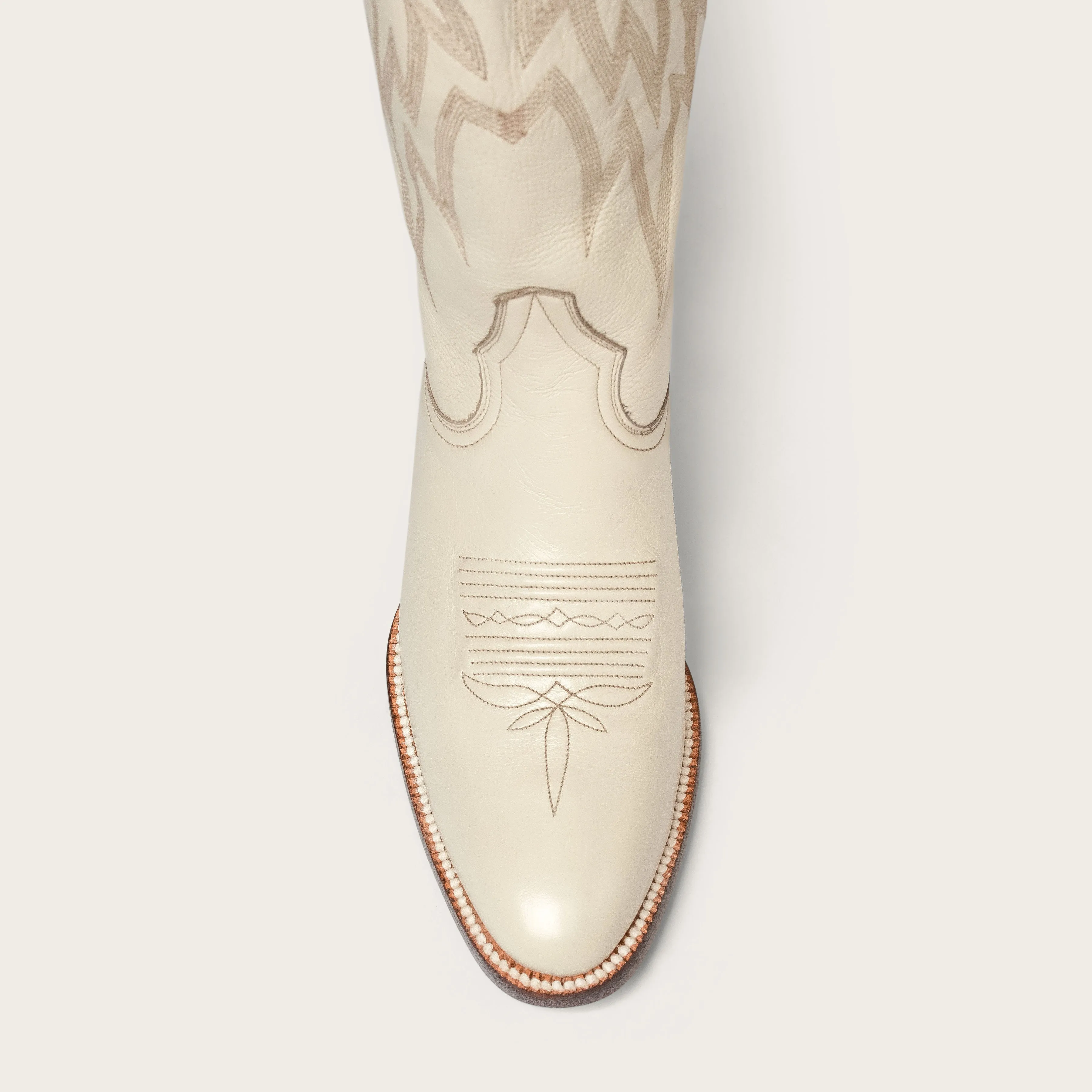 Bone & Gold Lightning Boot