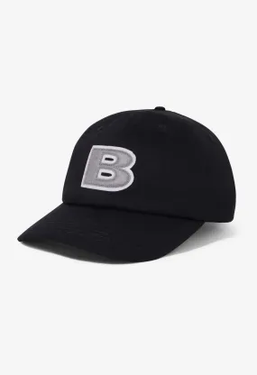 BUTTER GOODS B logo 6 panel cap