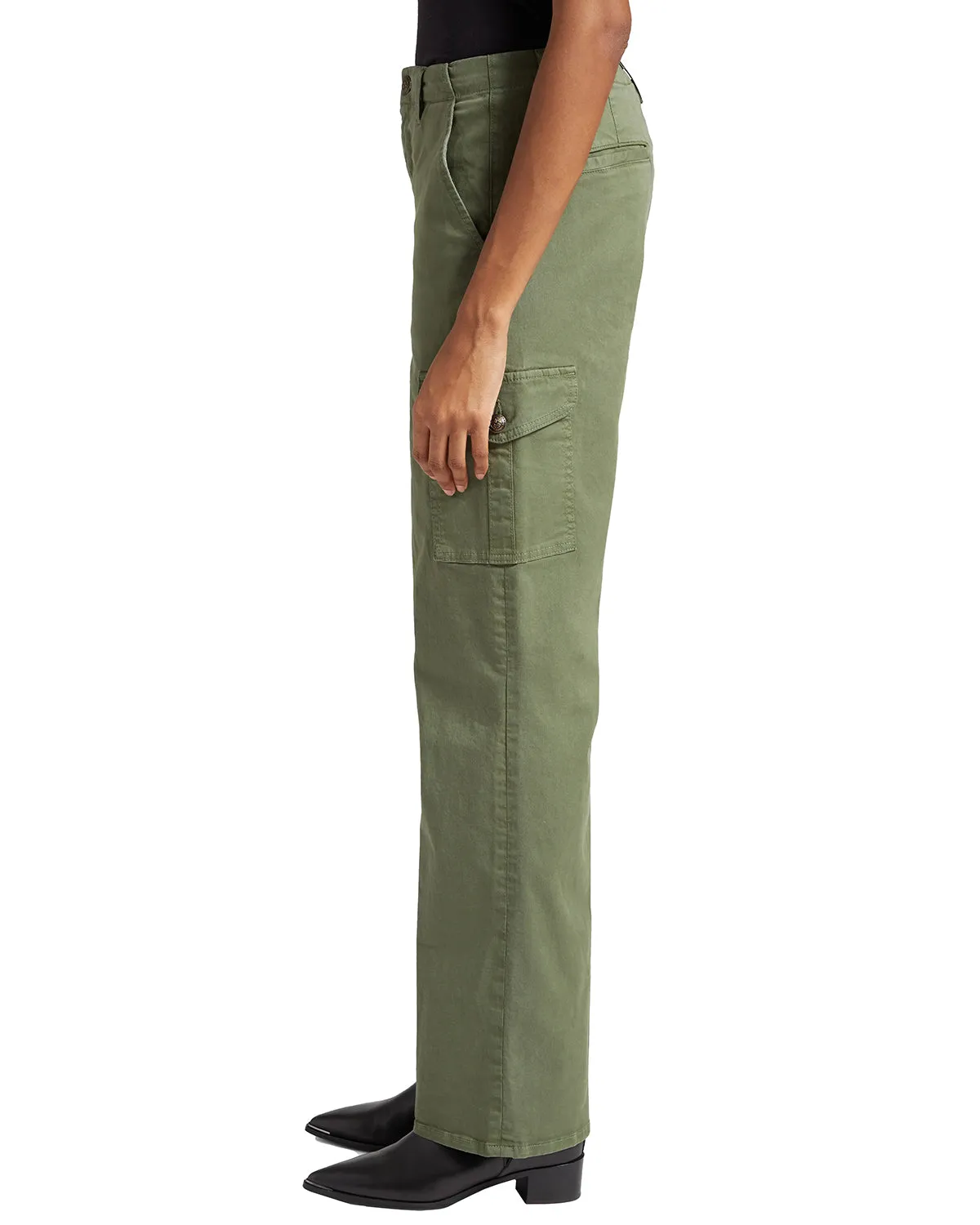 Channing Trek High Rise Trouser (Clover)