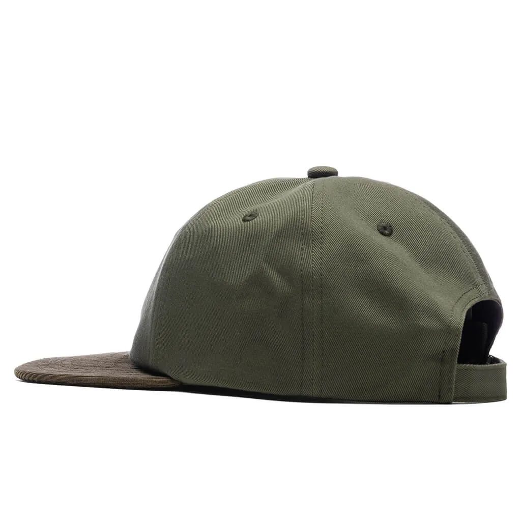 Corduroy Cap - Olive Drab