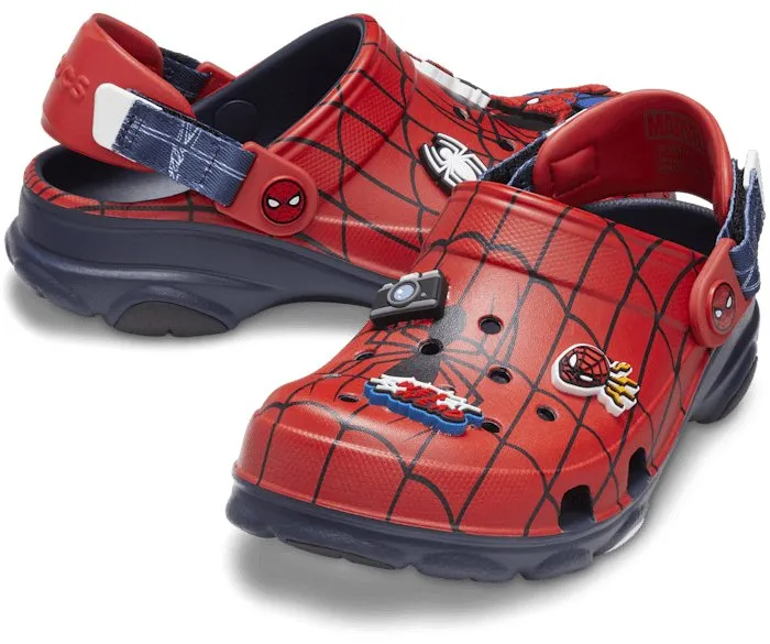 Crocs Unisex Marvel Team Spider-Man All-Terrain Clog - Navy