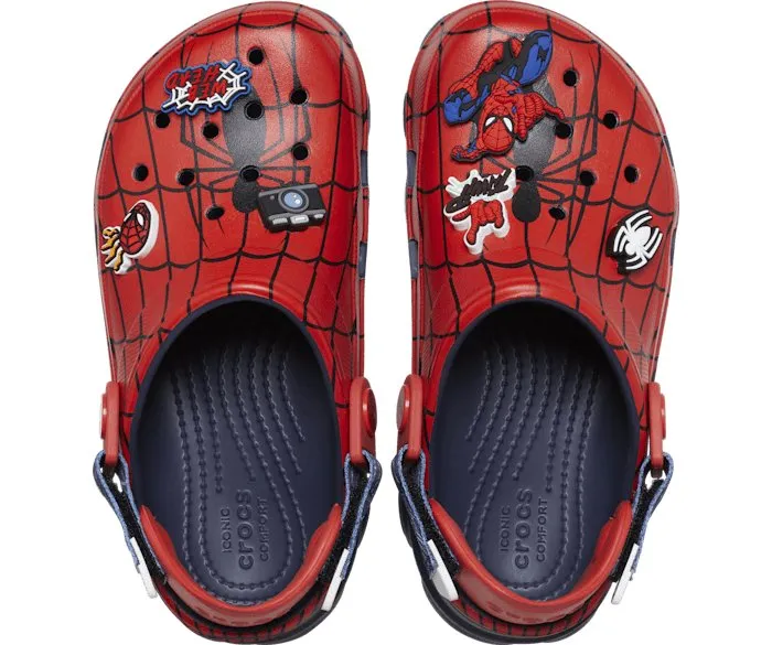 Crocs Unisex Marvel Team Spider-Man All-Terrain Clog - Navy