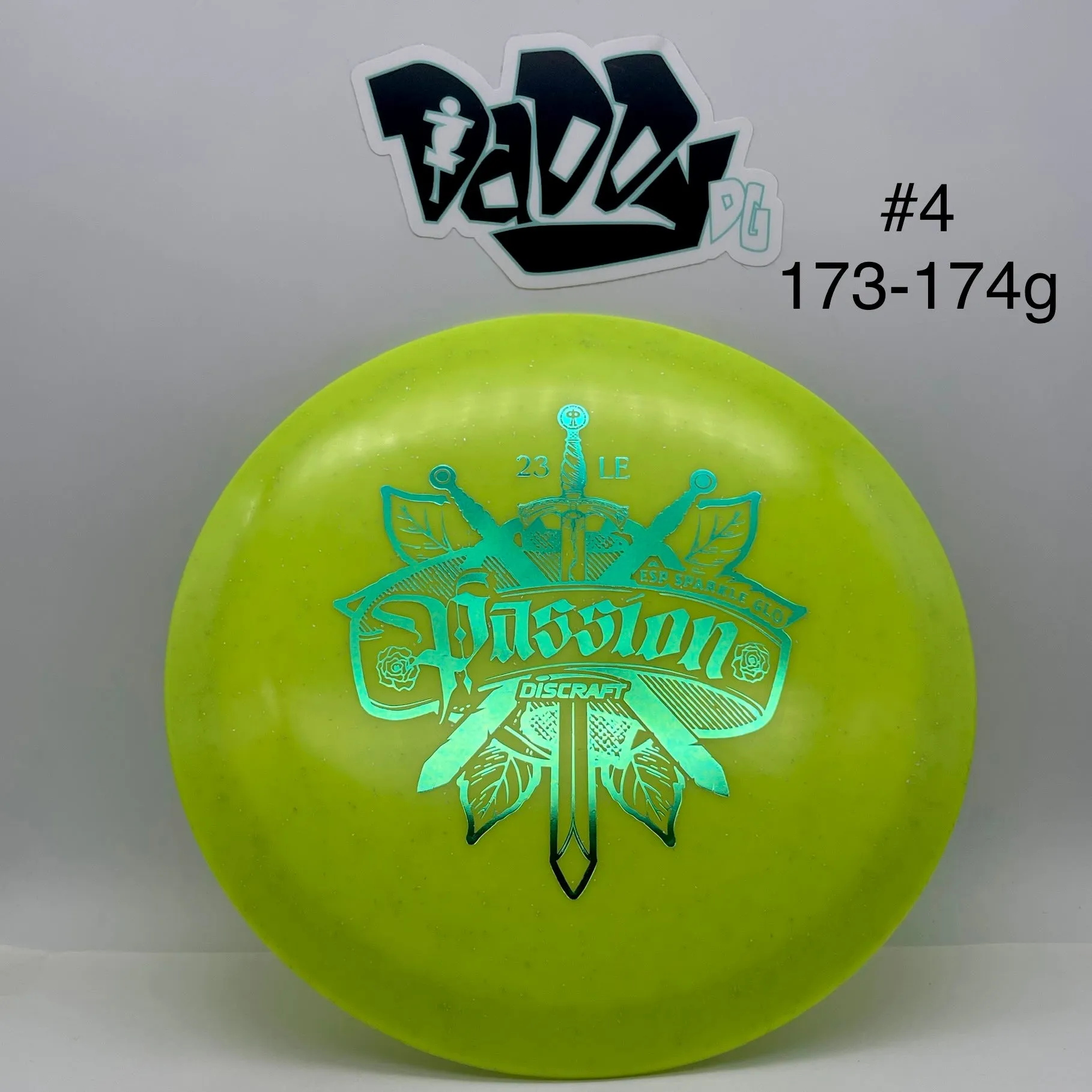 Discraft ESP Sparkle Glo 2023 Ledgestone Passion Fairway Driver