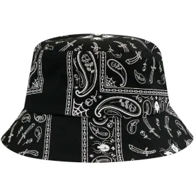 Doomsday Bandana fisherman hat SNP0036BLK black one size