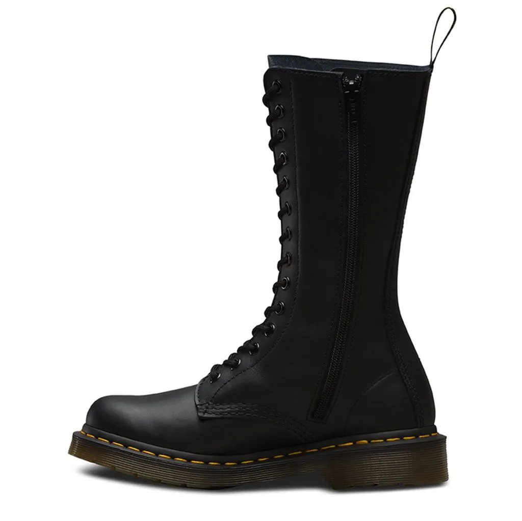 Dr. Martens Vonda 14 Eyelet Black Womens Boots - UK 6.5