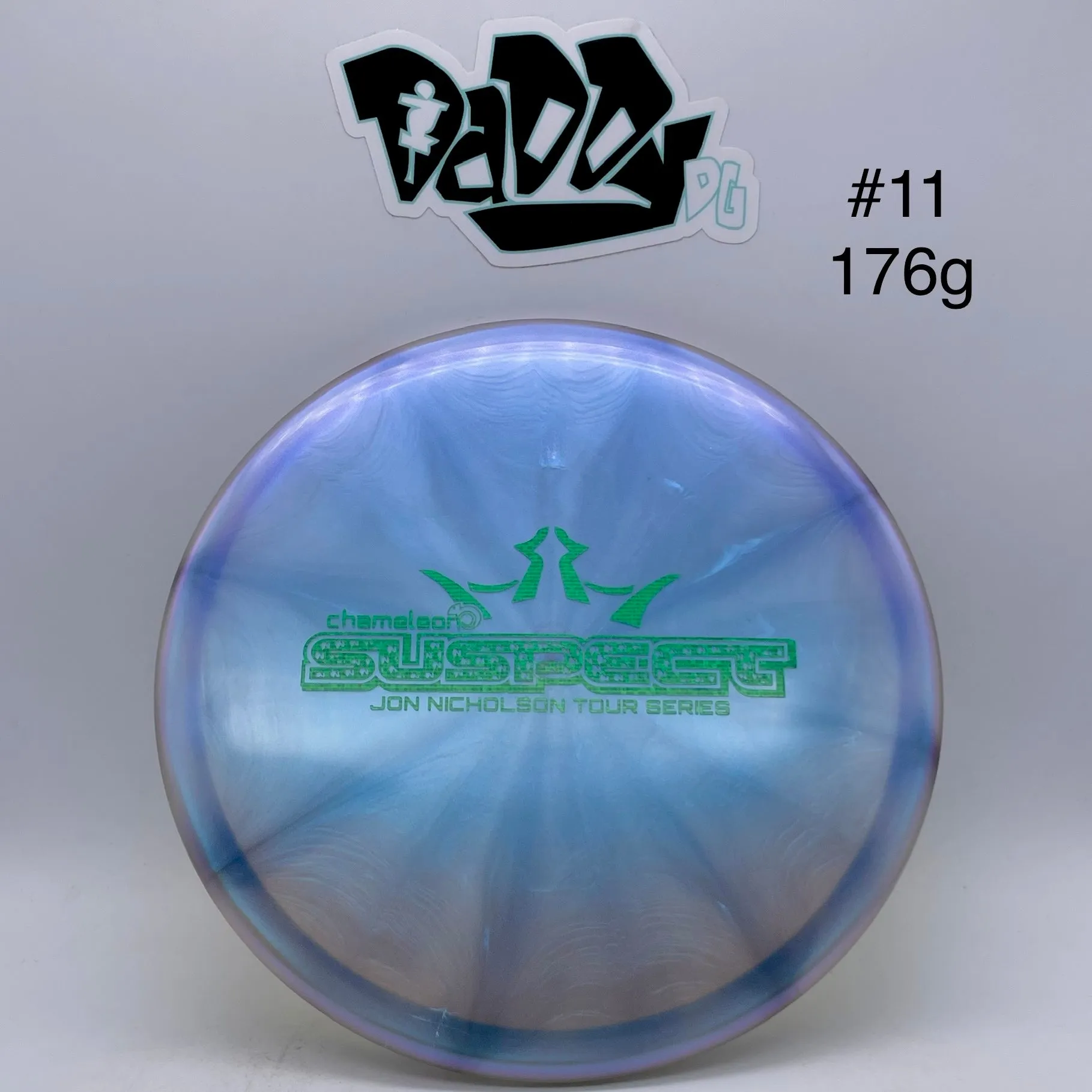 Dynamic Discs Lucid Chameleon Suspect with 2022 Team Series Stamped Midrange