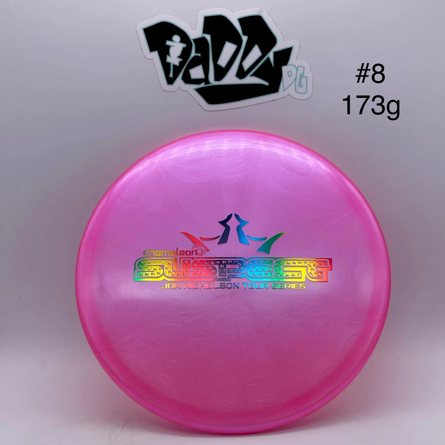 Dynamic Discs Lucid Chameleon Suspect with 2022 Team Series Stamped Midrange