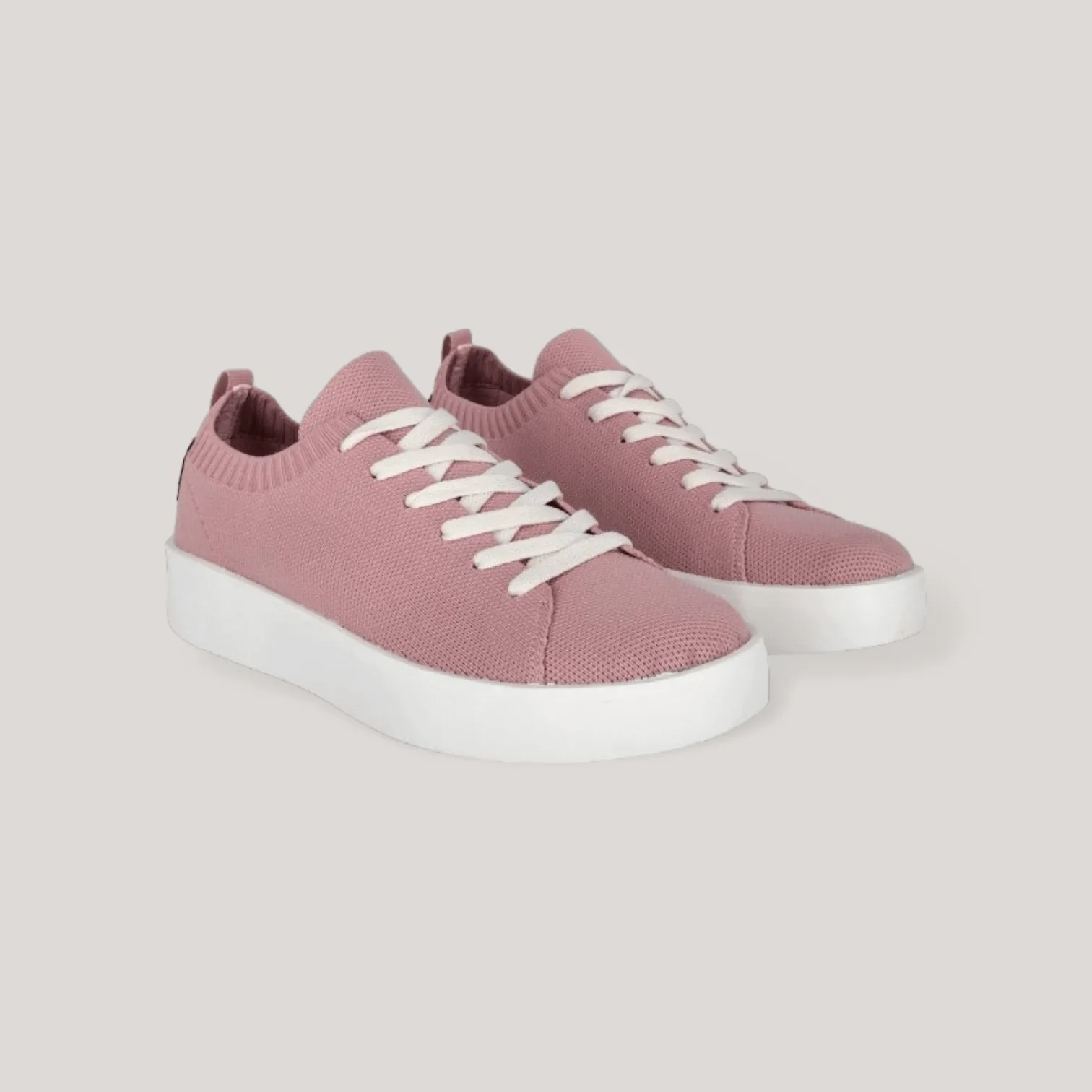 Eliot Knitted Sneakers - Dusty Pink | Women's