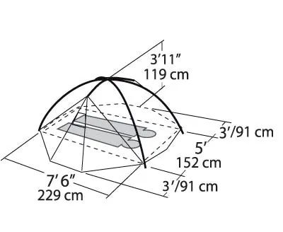 Eureka El Capitan 2  Outfitter tent