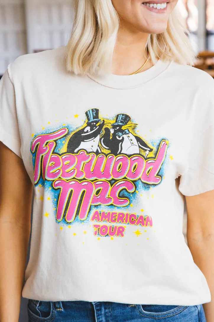 Fleetwood Mac American Tour Tee, Dirty White | DayDreamer