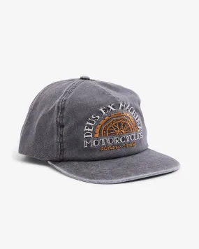 HALFWAY CAP  - WASHED BLACK