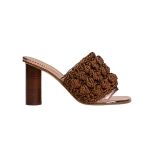 Heeled Popcorn Sandal