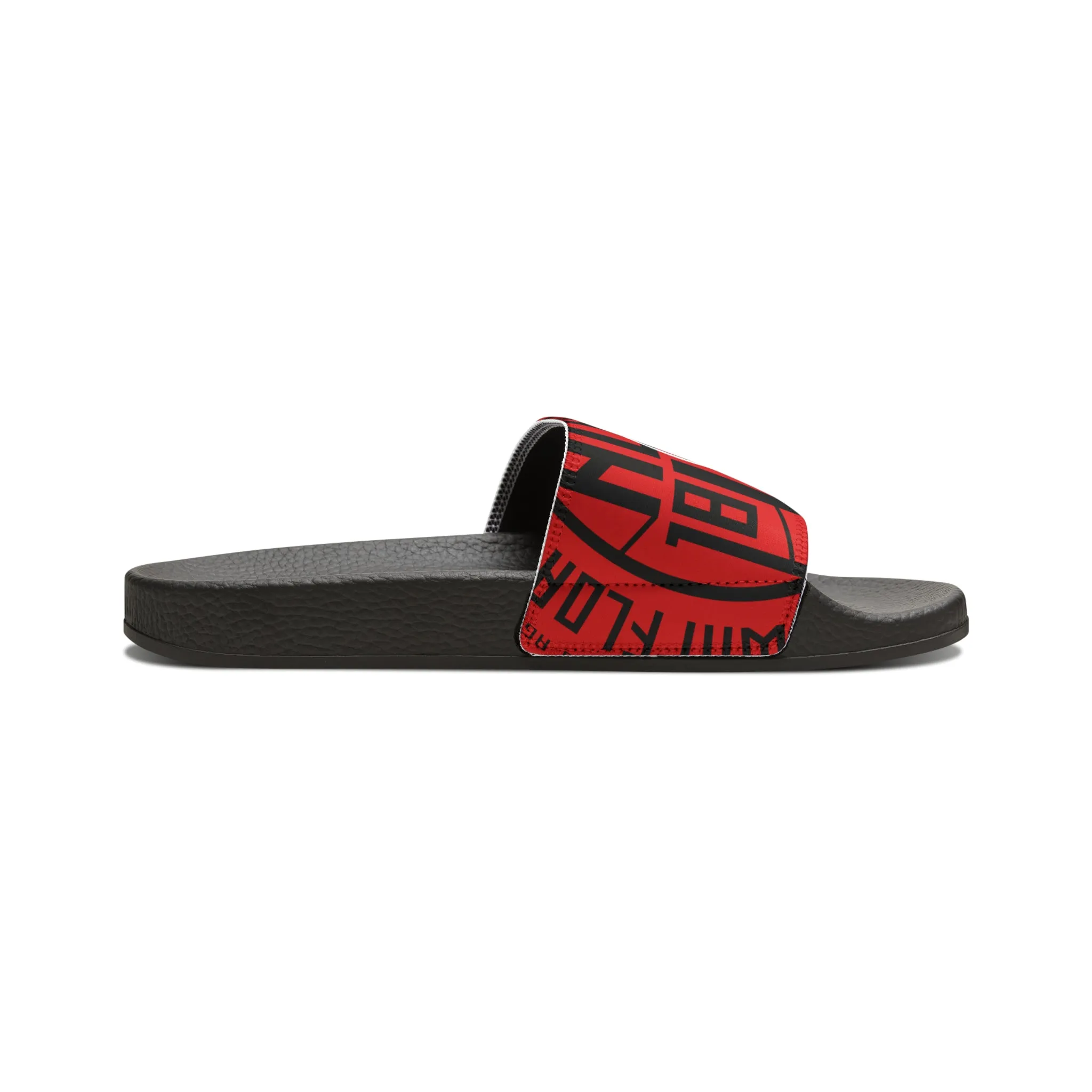 .Hooplife Pattern CB Slides RED