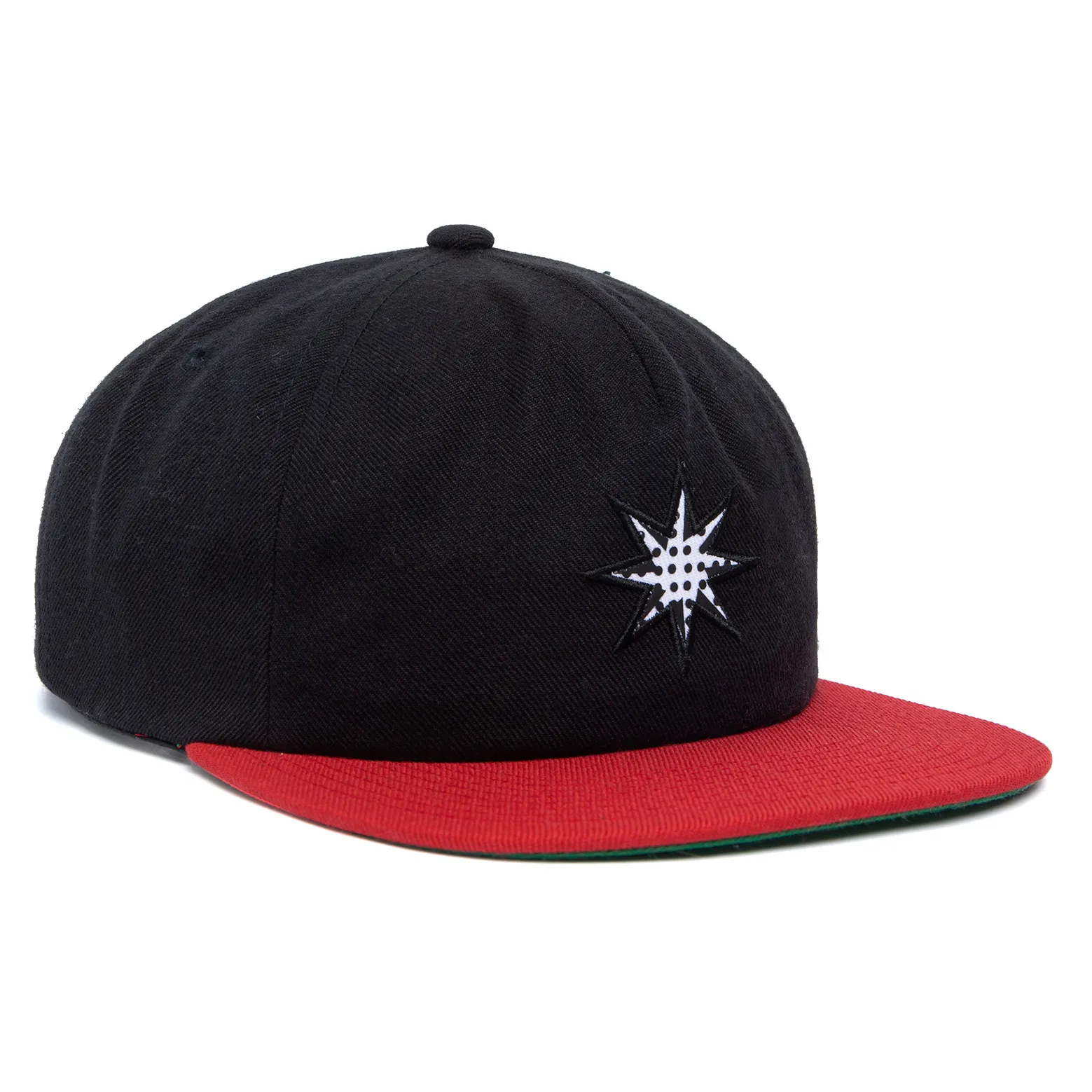 HUF CAP HUF STAR SNAPBACK BLACK