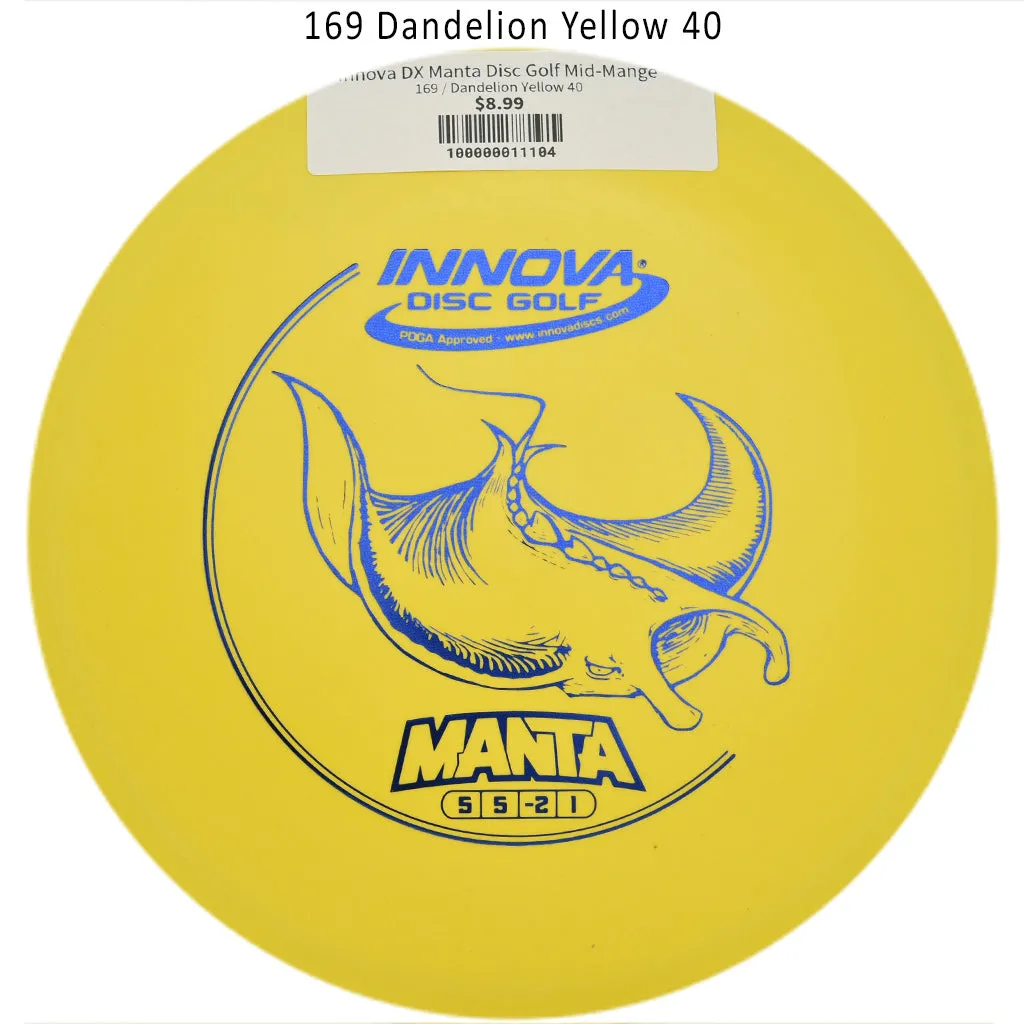 Innova DX Manta Disc Golf Mid-Mange