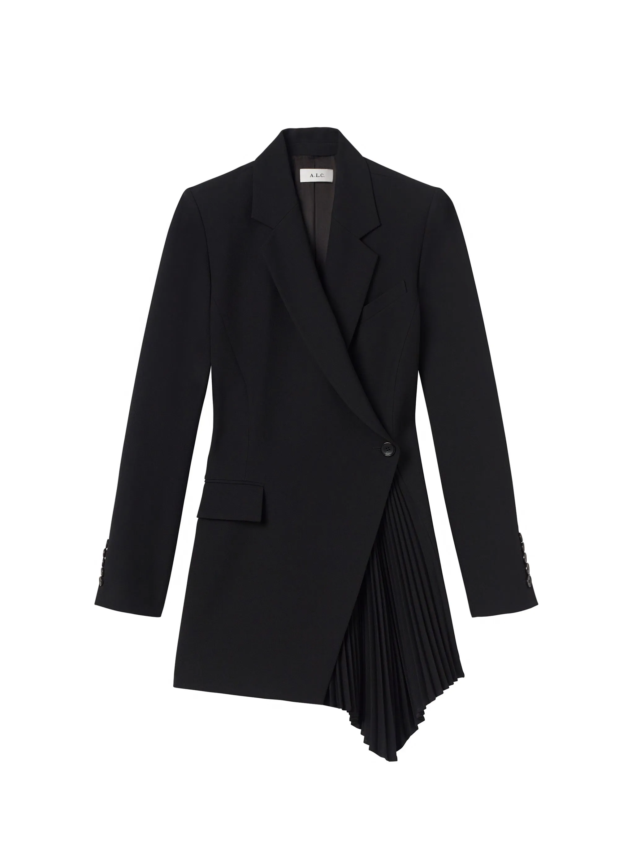 Juliet Pleated Blazer Dress