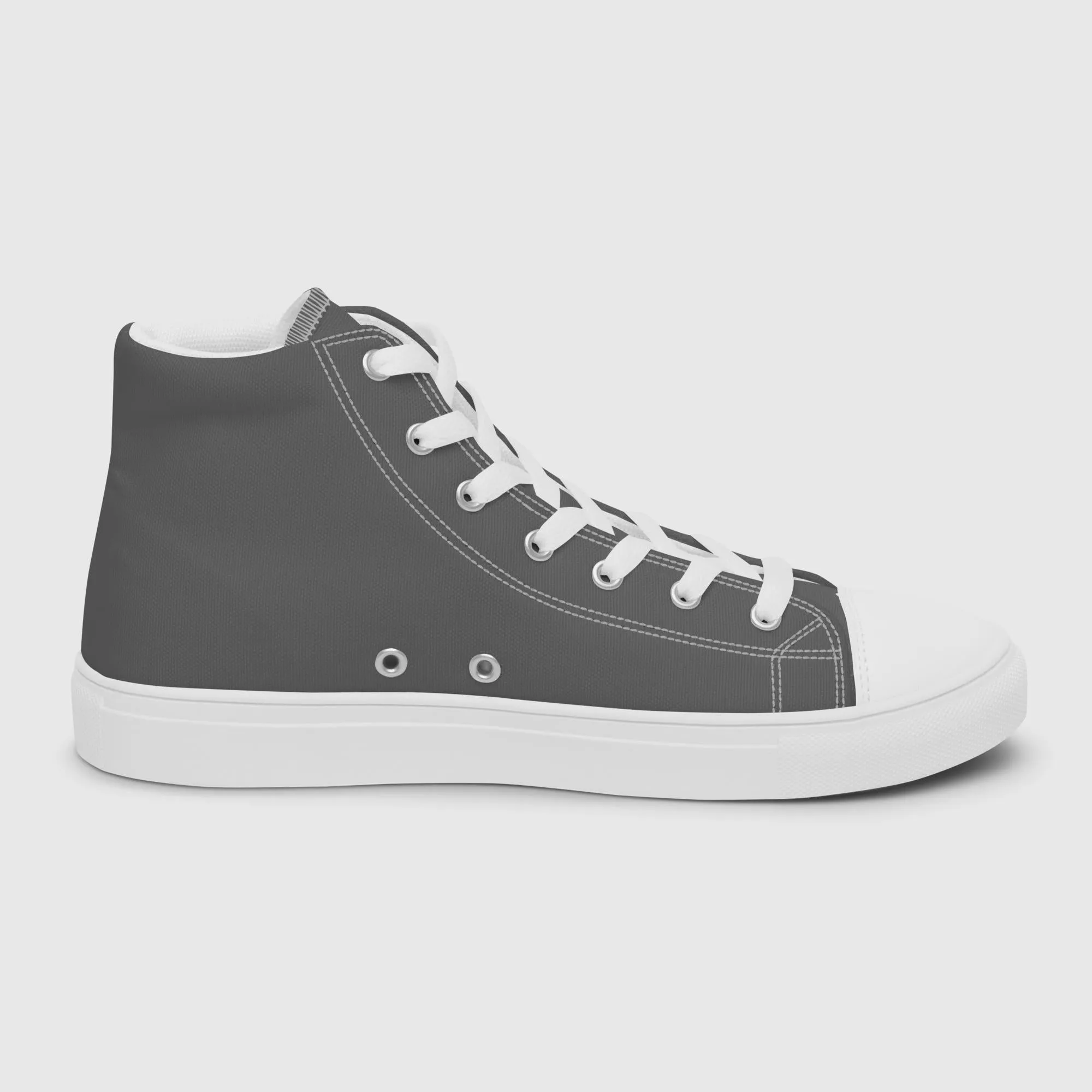 Men’s high top canvas shoes - Grey