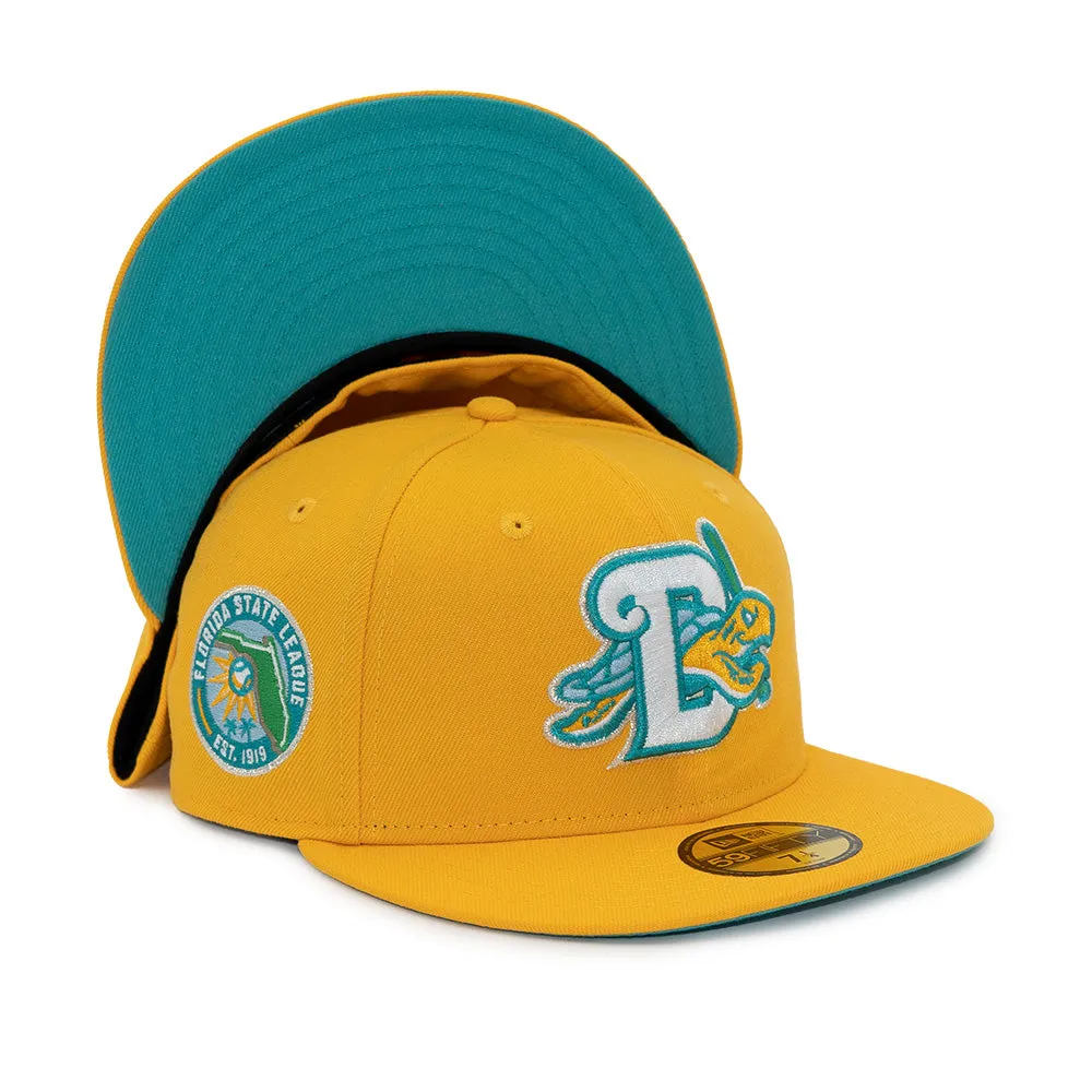 New Era Cap 59Fifty MiLB Daytona Tortuga FSL Side Patch Sunny Days Pack FRSH Exclusive