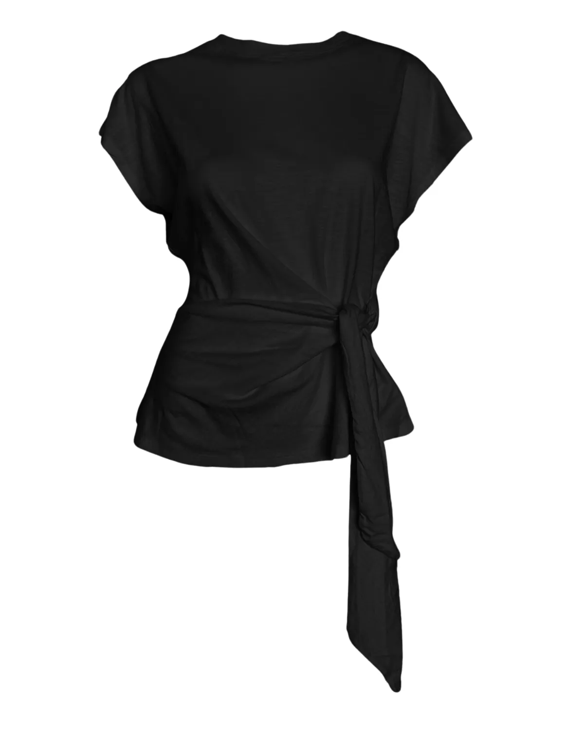 Nina Cinched Top (Black)