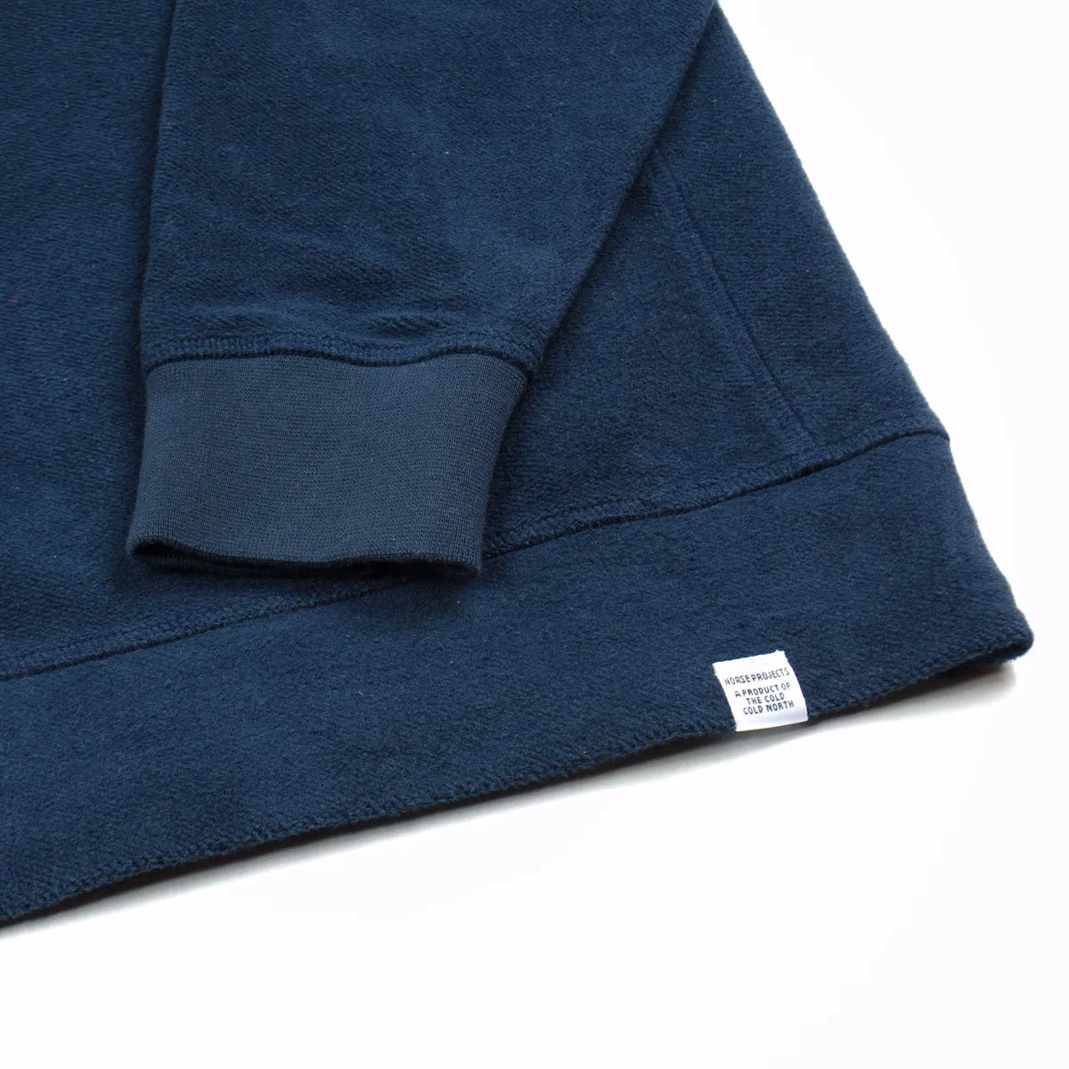 Norse Projects - Ketel Solid Brushed Sweatshirt - Navy