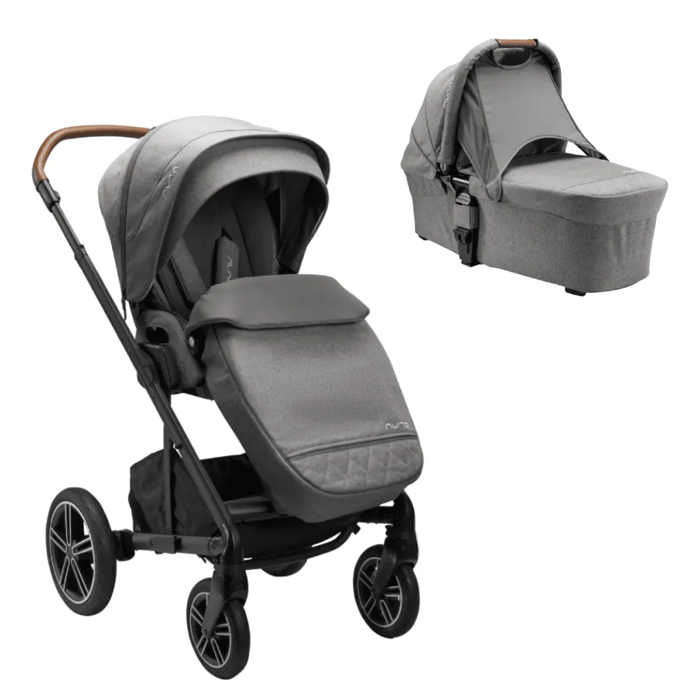 Nuna MIXX Next Pushchair and Carrycot - Granite