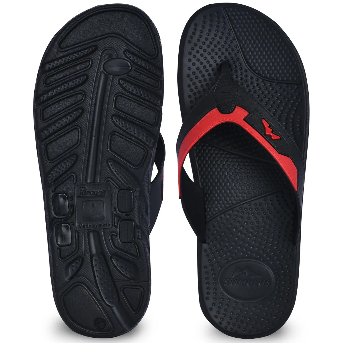 Paragon EVK3406G Men Stylish Lightweight Flipflops | Casual & Comfortable Daily-wear Slippers for Indoor & Outdoor | For Everyday Use