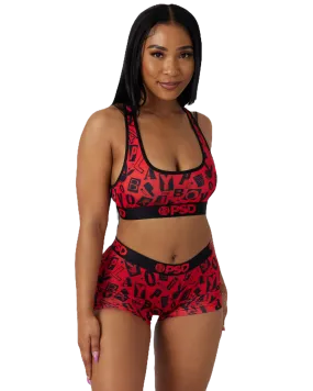 PSD " Playboy Anarchy" Women's Sports Bra