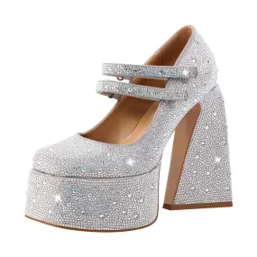 Pumps Queen Rivars (Silver)