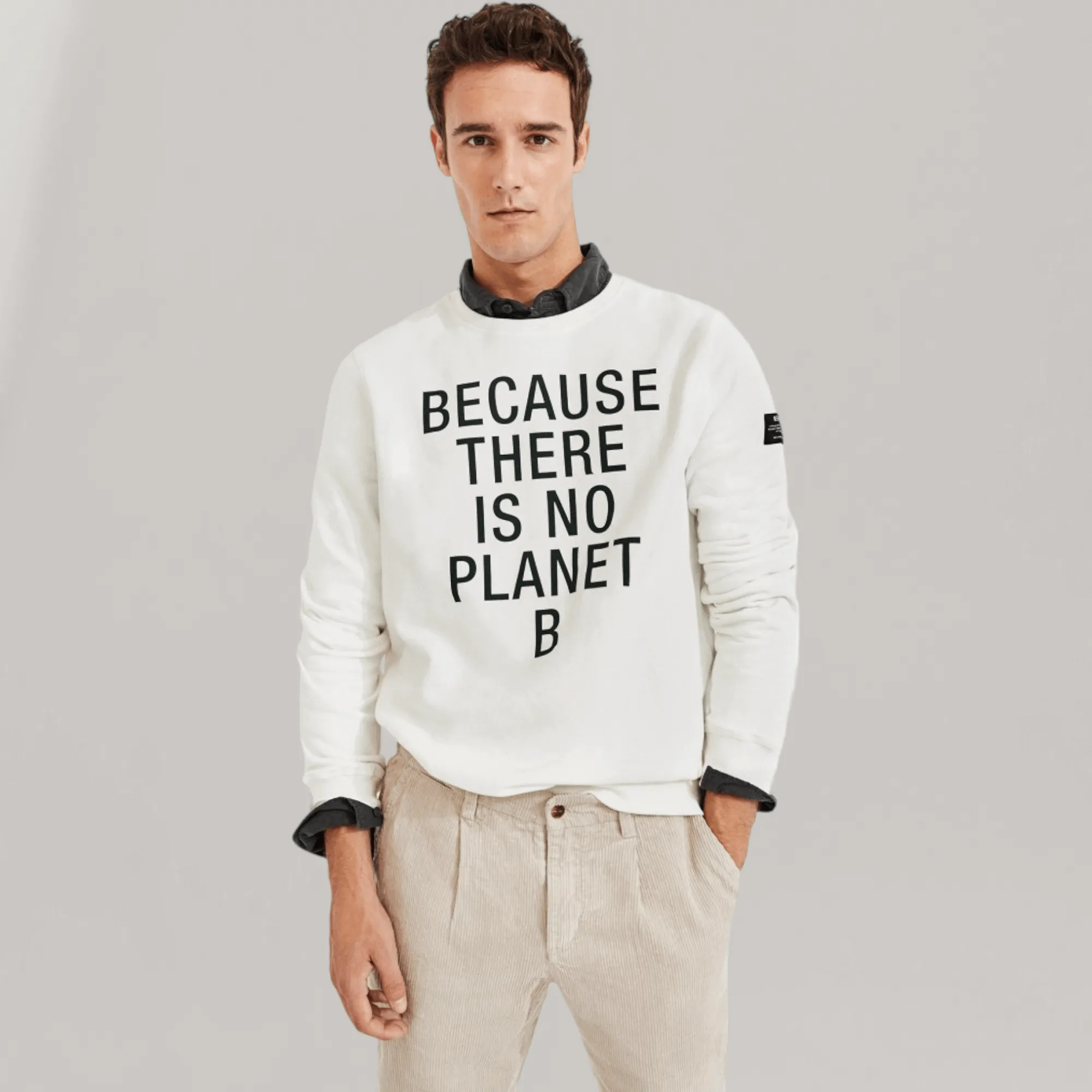 San Diego 'Because' Sweatshirt - Off White | Men's