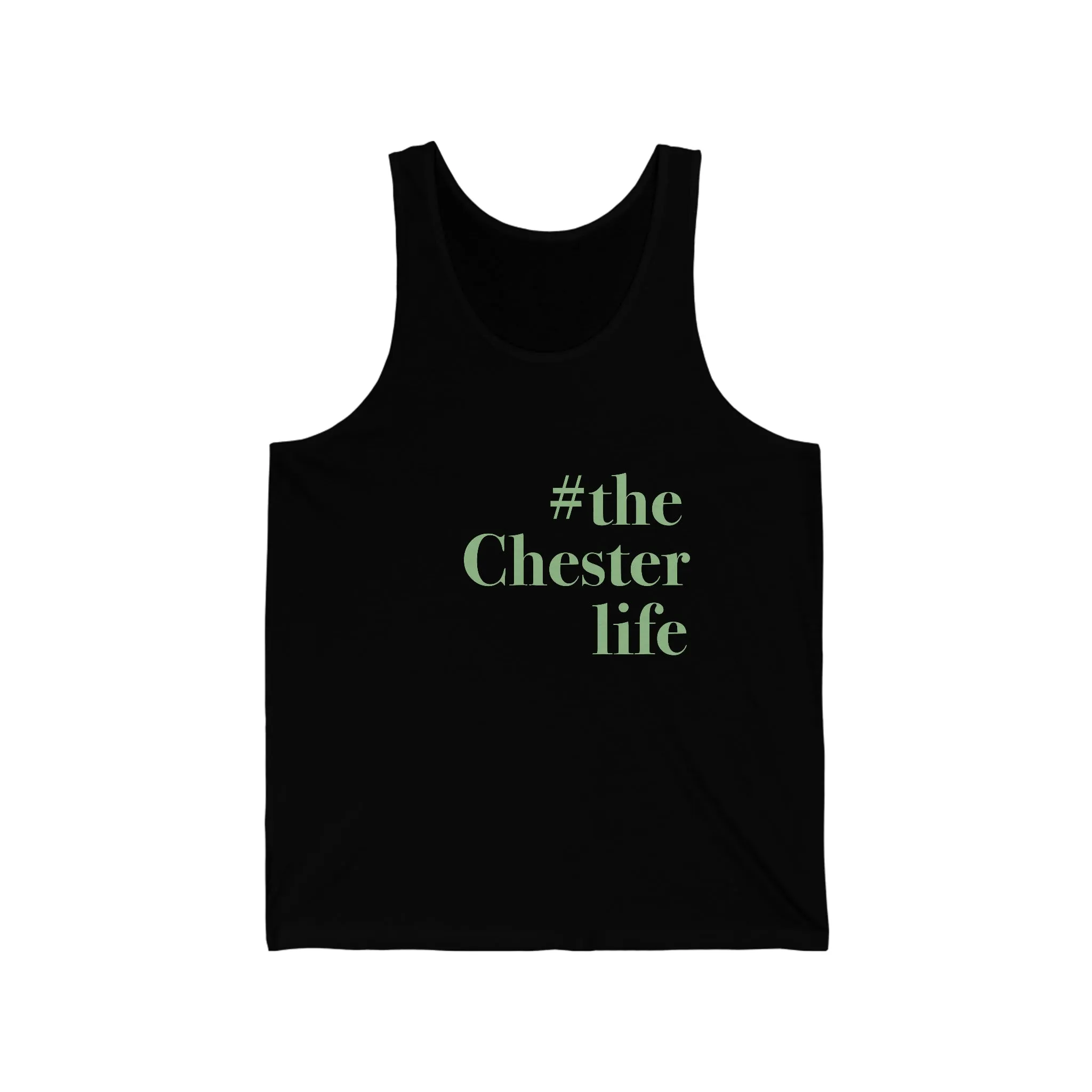 #thechesterlife Unisex Jersey Tank Top